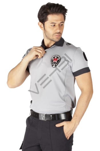 Yeni Tip Kamu Özel Güvenlik Erkek Yazlık Kısa Kol Tişört