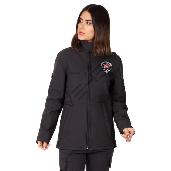 Yeni Tip Kamu Özel Güvenlik Kadın Softshell Mont